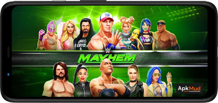 WWE Mayhem Mod Apk unlimited money cover